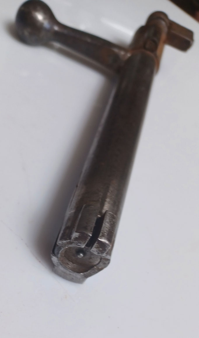 culasse fusil mauser belge modéle 1889 bon état 