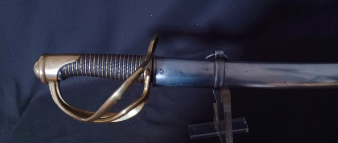 sabre de cavalerie légère modèle 1822 modifié 82 avec fourreau 