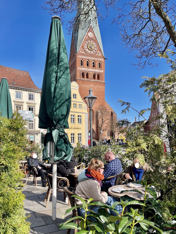 In der Innenstadt Lüneburgs