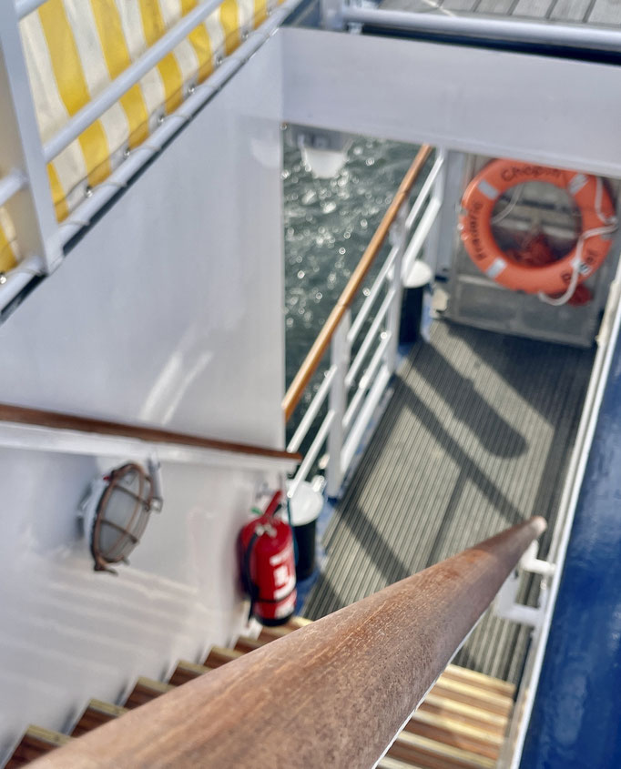 Wunderbare Aussichten bieten sich den Gästen der MS Thurgau Chopin