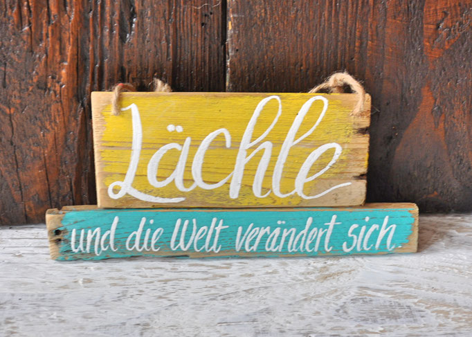 lächle  Nr. 1  ca. 24cm/10cm  Fr. 28.- auf Bestellung