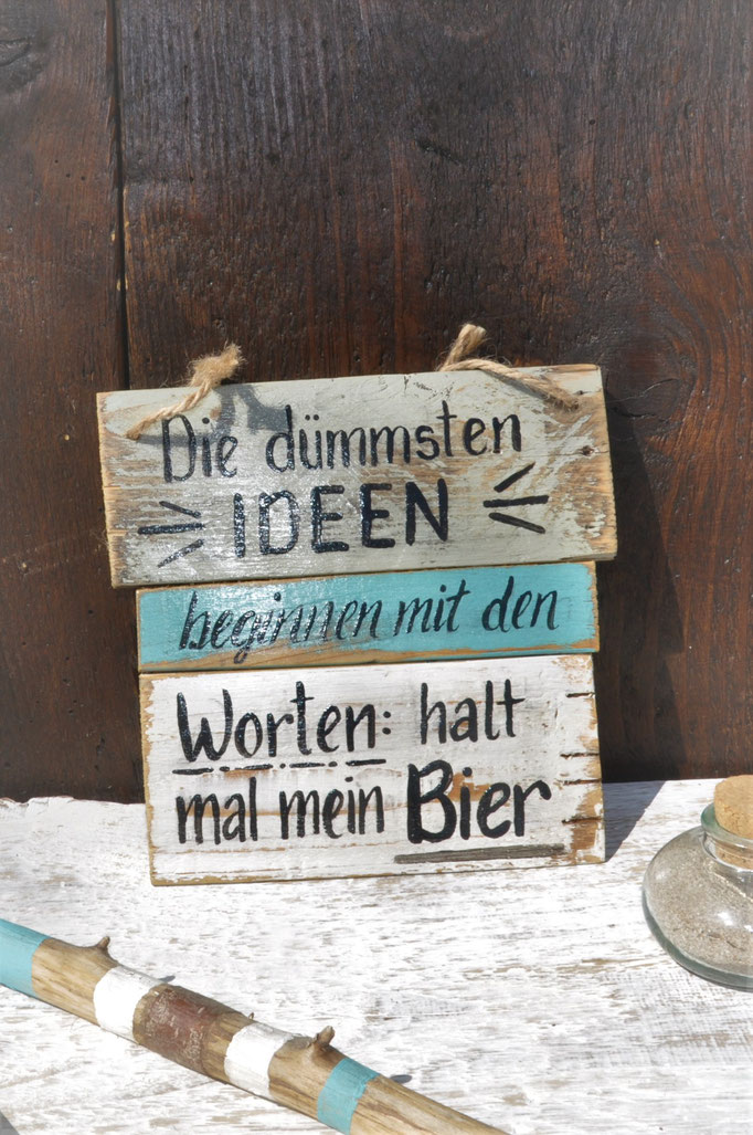 dümmsten Ideen   Nr. 2   ca. 24cm/19cm  Fr. 34.- auf Bestellung 