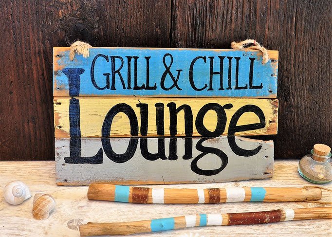  Nr. 1  Grill & Chill Lounge    ca. 38cm/23cm  Fr. 52.-