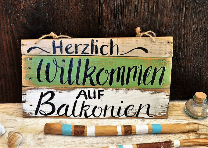 Balkonien Nr. 1  ca. 38cm/20cm   Fr. 48.-