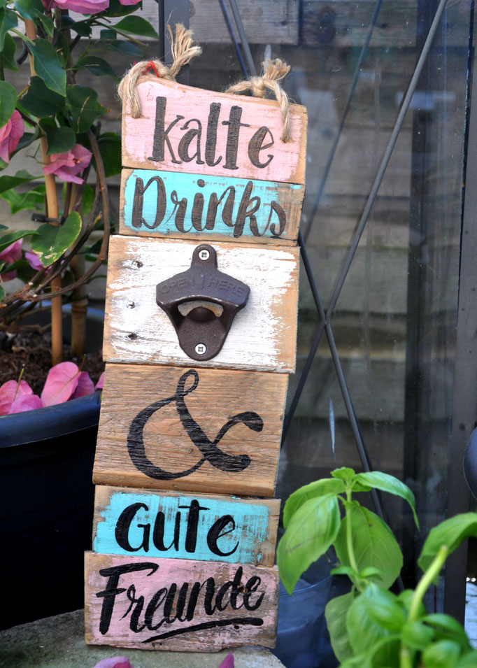 Nr. 8   WFL kalte Drinks & gute Freund  ca. 12/36cm  Fr. 45.-