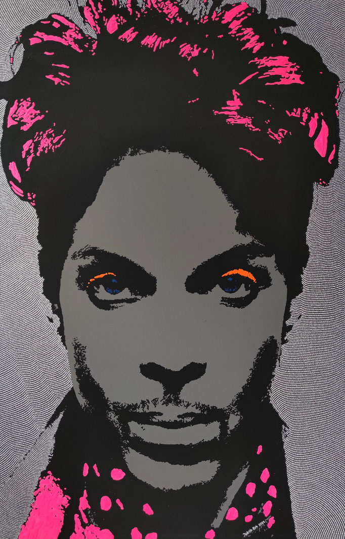 Prince (2021) - 117 x 77 cm - Acryl auf Leinwand