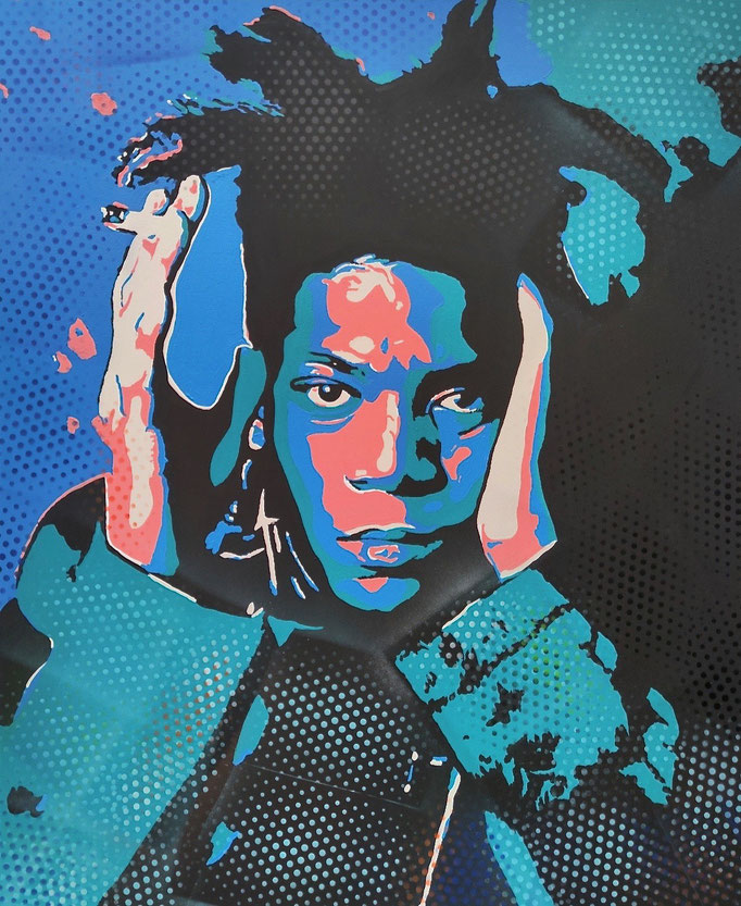 Jean-Michel Basquiat (2021) - 110 x 90 cm - Acryl auf Leinwand - erhältlich