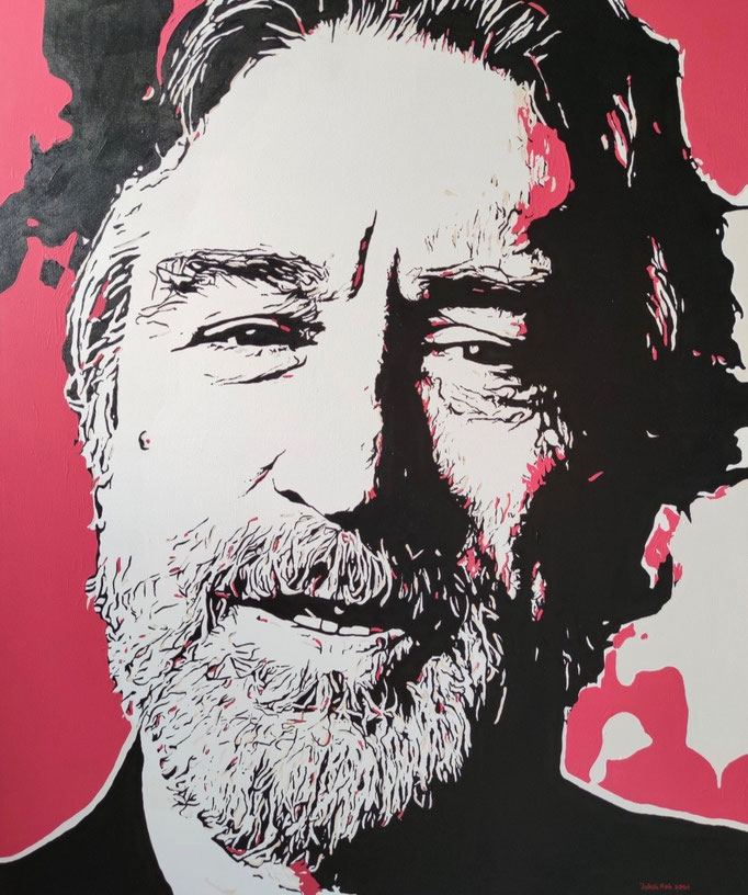 Robert De Niro (2021) - 120 x 100 cm - Acryl auf Leinwand - erhältlich