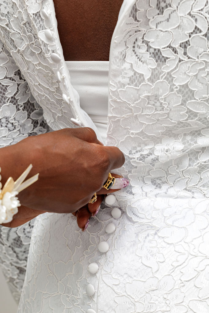 Préparation de la mariée