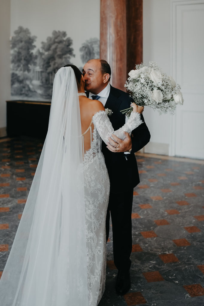 La Mariée et son papa