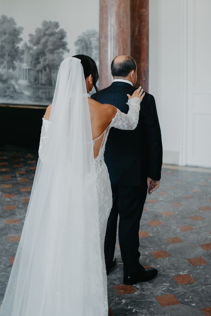 La Mariée et son papa