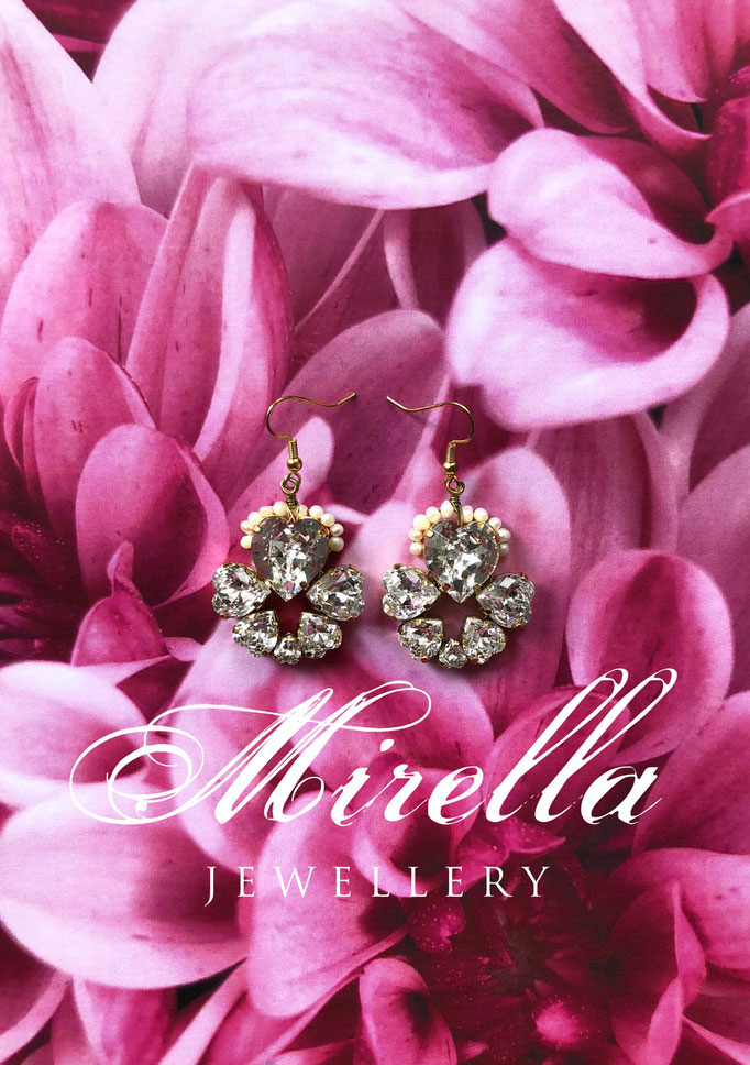 crystal earrings