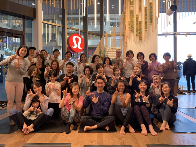 lululemon lucua大阪イベント