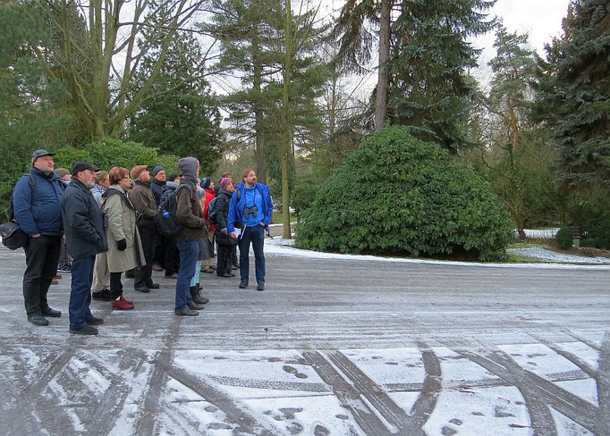 Gleichzeitig gab es auch Informationen über NABU-Projekte und zur Natur auf dem Südfriedhof.