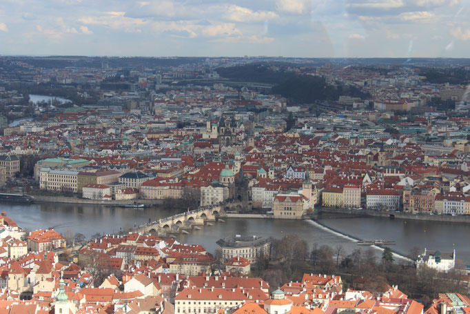 Aussicht auf Prag