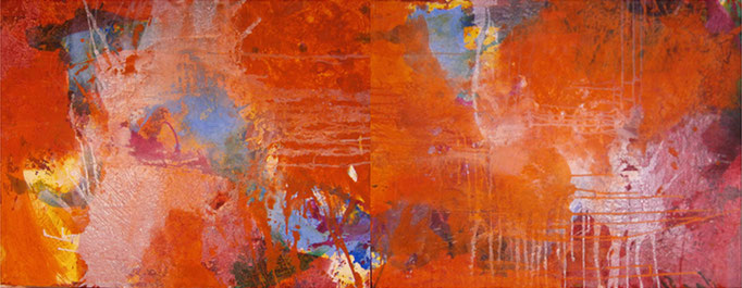 VERKAUFT  - Abstract Painting 160 x 100 cm  > SOLD <