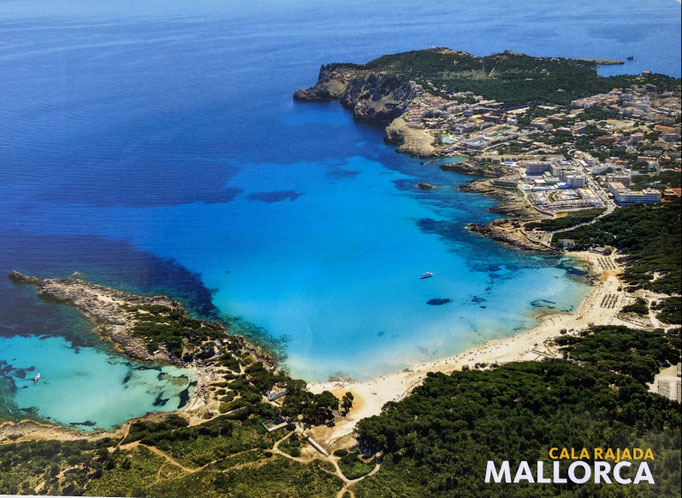 Eine Karte aus Mallorca