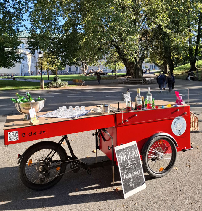 Wollmilchfisch - die mobile Bar im Mirabellgarten