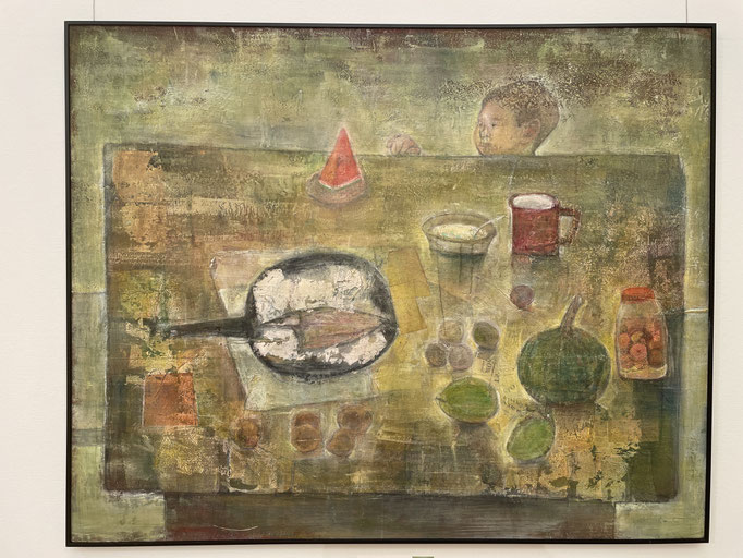 日本画　褒賞：松本芳子