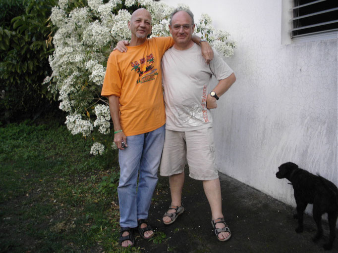Février 2008 à Basse-Terre chez Fabius Emmanuel avec Wargnier J.