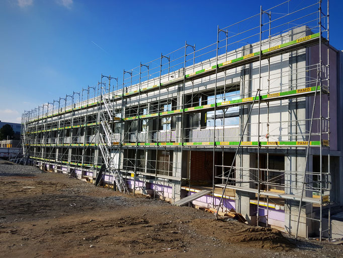 Das neue Oberstufenschulhaus in Hunzenschwil.