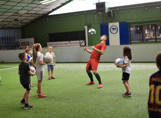 Fußball Freestyler Spieltage Eröffnung Show