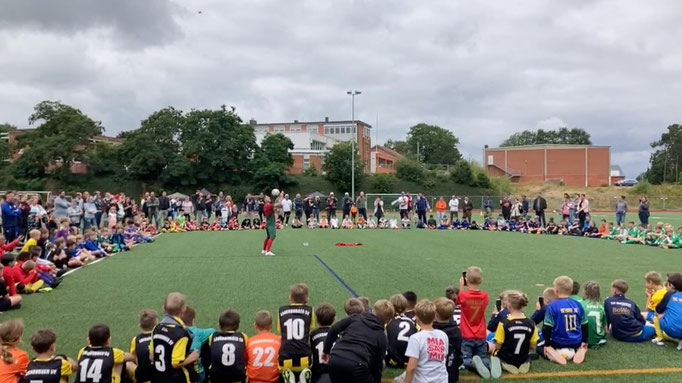 Fussball Bühnenshow