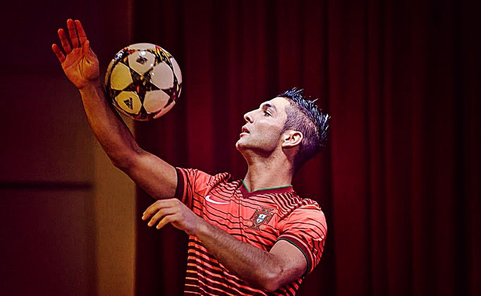Fußball Jongleur