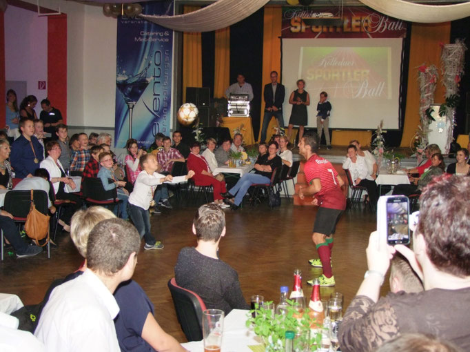 Live Showact Fussball 