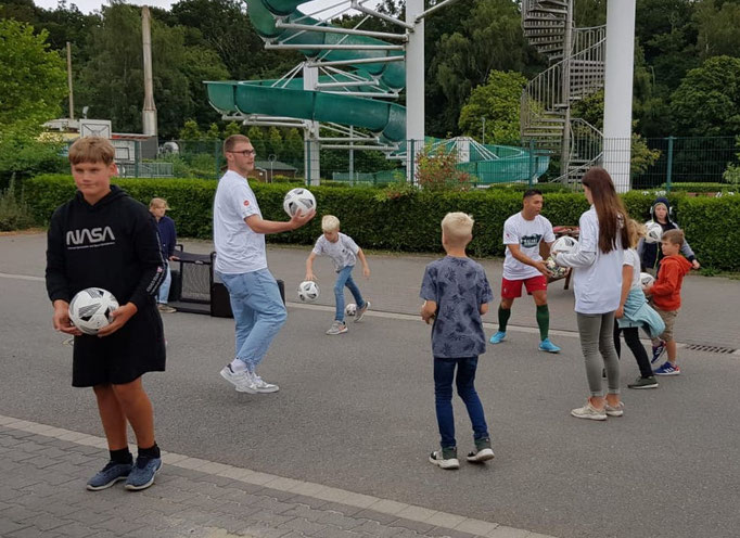 football training kids