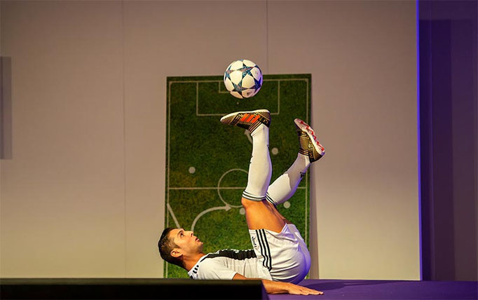 Fussball Bühnenshow