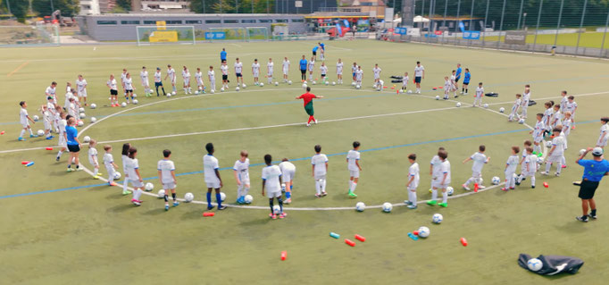 Fussball Spieltage Eröffnung Schweiz Kinder Jugend