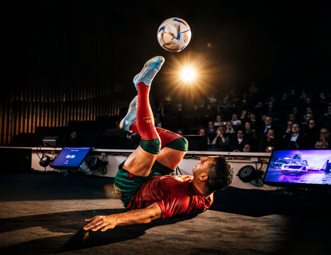 Fussball Spieltage Eröffung Cinema Kino Show