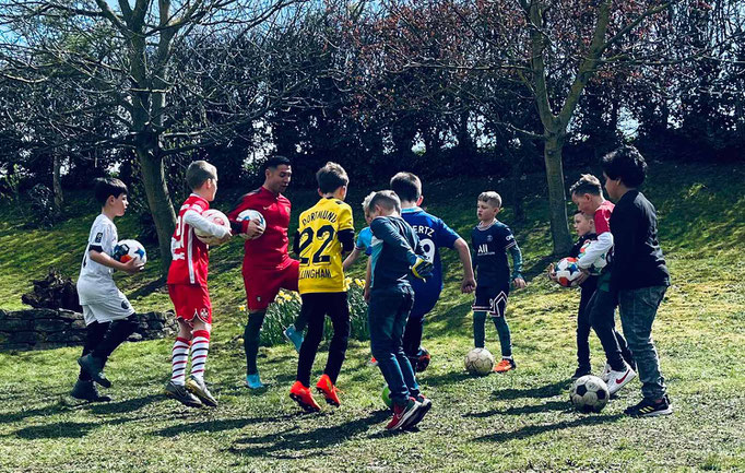 soccer football birthday kids