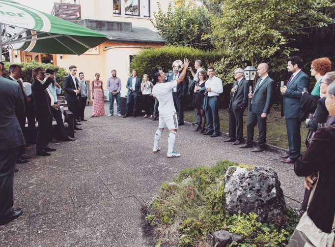 Fußball Künster und Showact