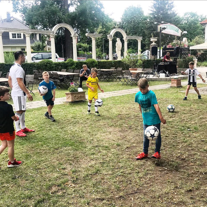 soccer kids training