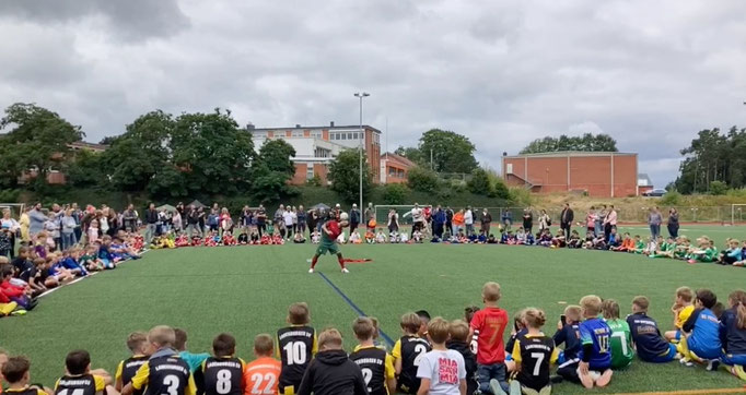 Fussball Bühnenshow Club Verein