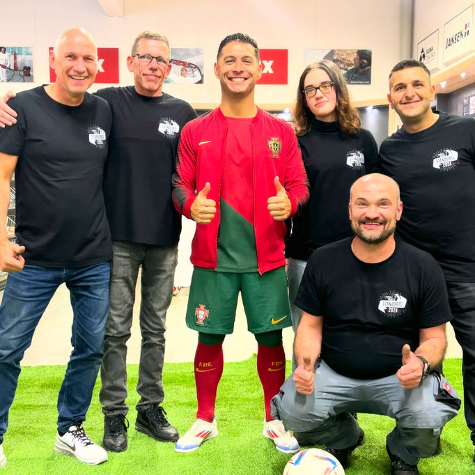 Fussball Spieltage Eröffnung Team