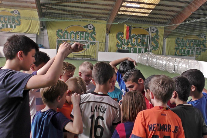 Fußball Freestyler bei privaten Workshops