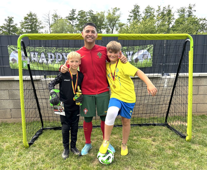Fussball Kindergeburtstag im Garten planen