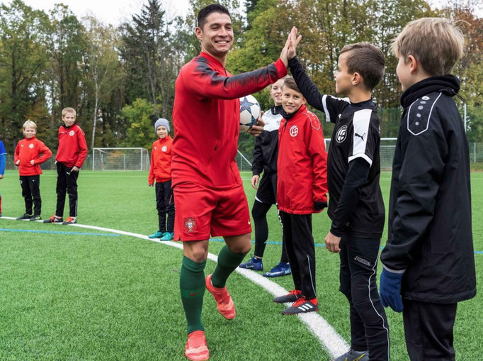 Kinder Fußball Geburtstagsparty