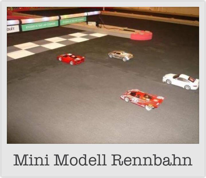 Mini Modell Rennbahn