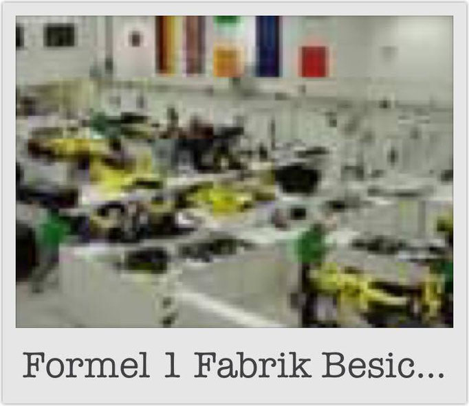 Formel 1 Fabrik Besichtigung