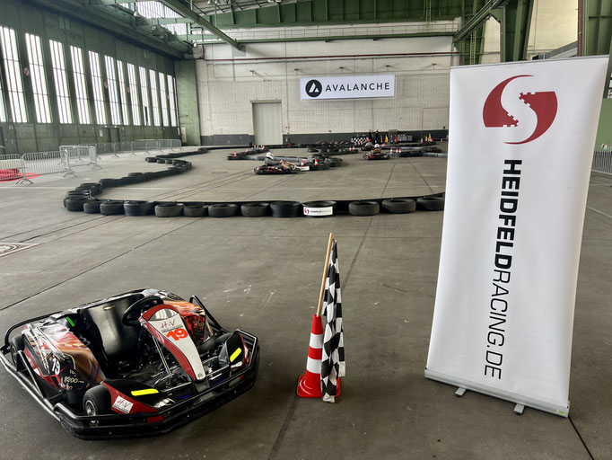 Mobile Elektro Kartbahn mieten