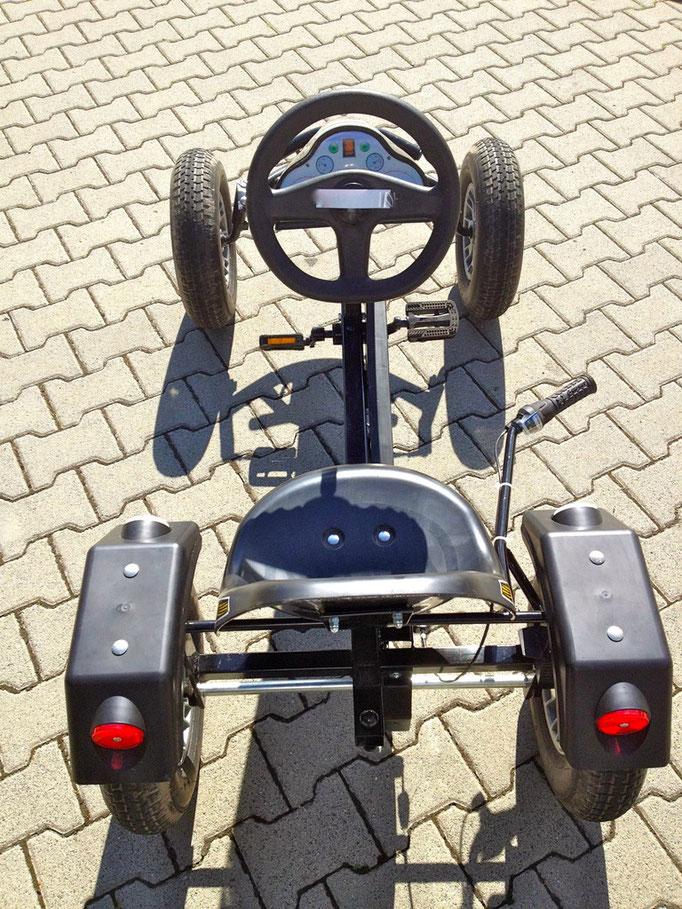 Mobile PedalKart Go-Kart Bahn