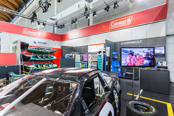 Messe Rennwagen Nascar Showcar