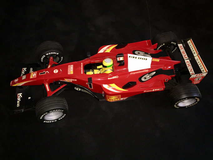 Großer Mini Formel 1 Showcar ca. 125 cm x 55 cm