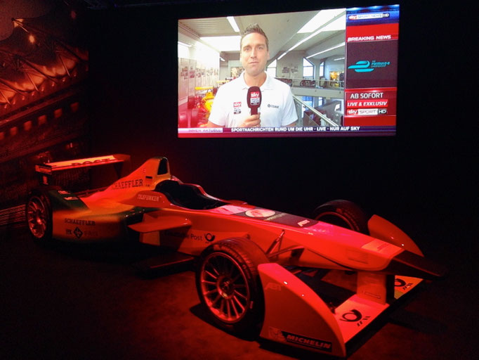 Formel E Showcar anmieten
