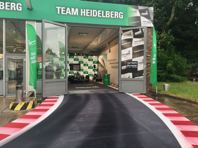 Formel 1 Dekoration Vermietung