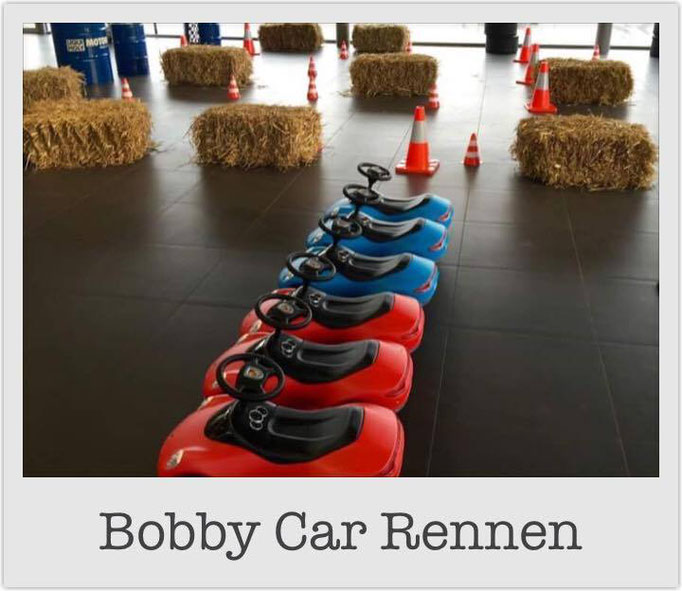 Bobbycar Rennen